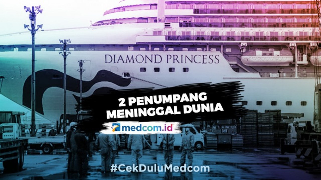 Positif Korona, 2 Penumpang di Kapal Diamond Princess Meninggal