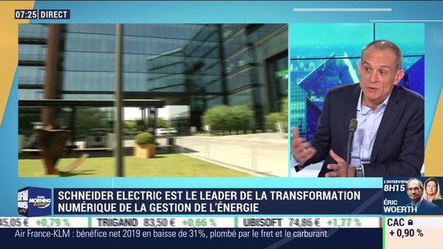 Jean-Pascal Tricoire (Schneider Electric) : Schneider Electric est le leader de la transformation numérique de la gestion de l'énergie - 20/02