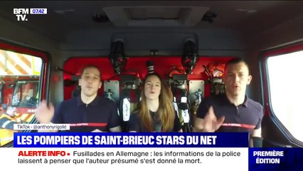 En se mettant en scène, les pompiers de Saint-Brieuc sont devenus de véritables stars