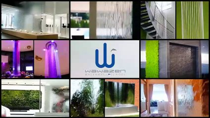 Secret look at indoor waterfall water wall technology