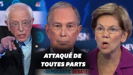 Download Video: Pour son premier débat démocrate, Michael Bloomberg a été attaqué de toutes parts