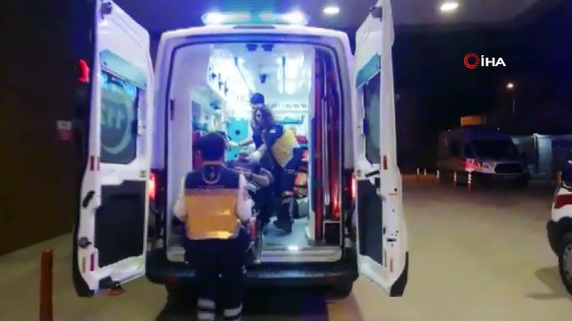 Otomobil TIR’a arkadan çarptı 2 yaralı