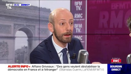 Affaire Griveaux: pour Stanislas Guerini (LaREM), ce n'est pas parce qu'on est ministre que "l'on doit avoir une vie absolument bien rangée"