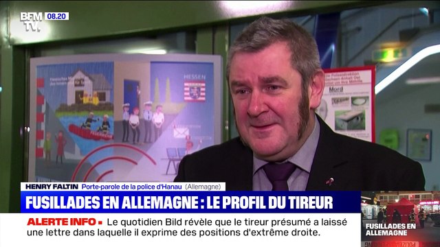 Fusillades en Allemagne: le profil du tireur - 20/02