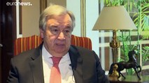 Mundo atravessa momento perigoso, diz António Guterres