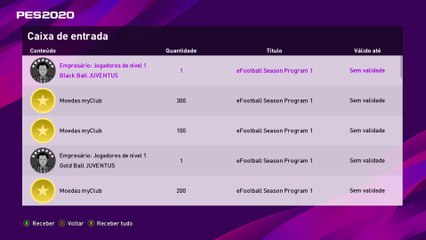 eFootball PES2020 - Detalhes da atualização semanal 20.02.2020, tá chovendo moeda?