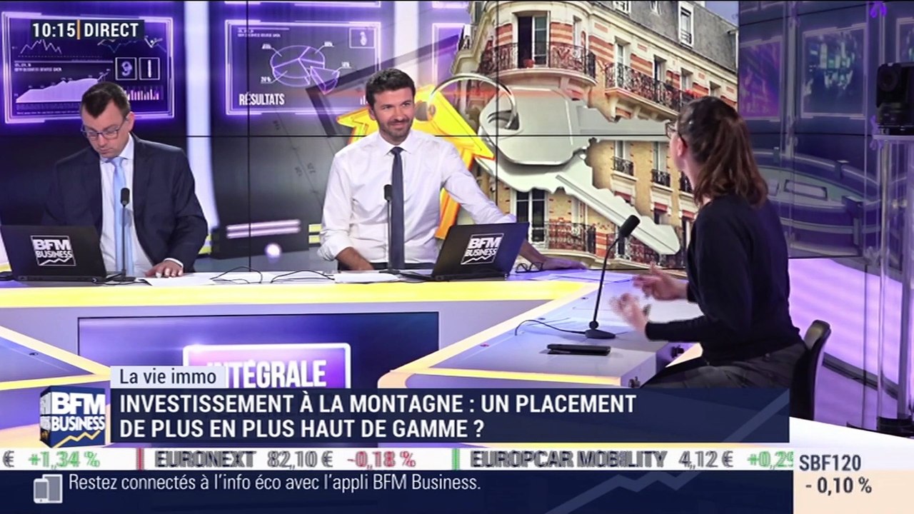 Marie Coeurderoy: Investissement à la montagne, un placement de plus en plus haut de gamme ? - 20/02