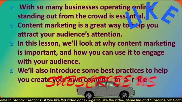 Content marketing In Digital marketing | Content marketing | @Aanav Creations @Technical Maanav