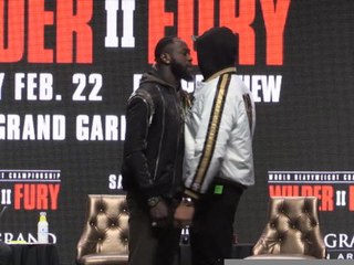 Poids-lourds - Wilder et Fury en viennent aux mains avant une conférence de presse
