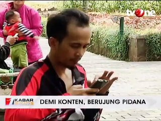 Demi Konten, Berujung Pidana