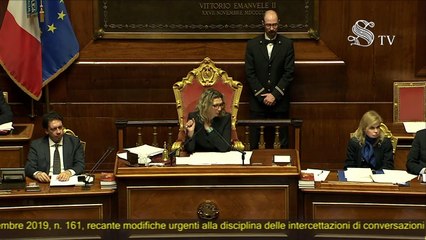 Arnaldo Lomuti -Intervento Aula Senato (19.02.20)