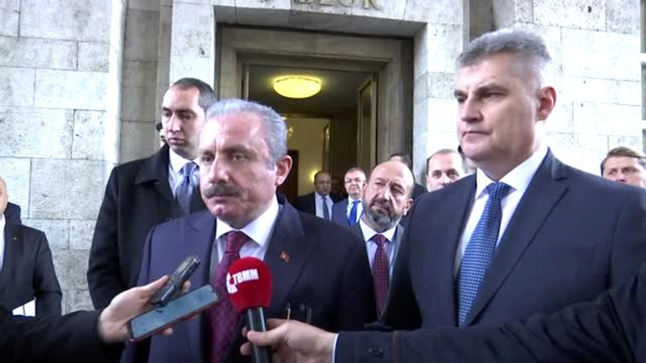 TBMM Başkanı Şentop: "Almanya'nın ırkçı, Nazi kökenli terör eylemlerine karşı gerekli tedbirleri...