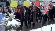 Sivas'ta, fırat yılmaz çakıroğlu için anma yürüyüşü