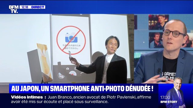 Un smartphone qui empêche les photos dénudés : comment ça marche ?