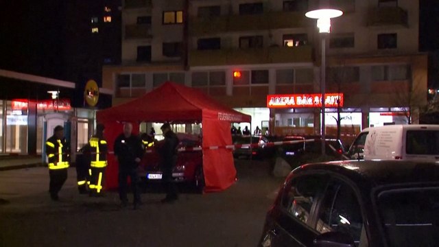 At least nine people killed in shisha bar shootings in German city of Hanau