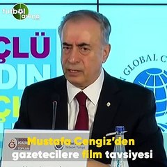 Mustafa Cengiz'den gazetecilere film tavsiyesi