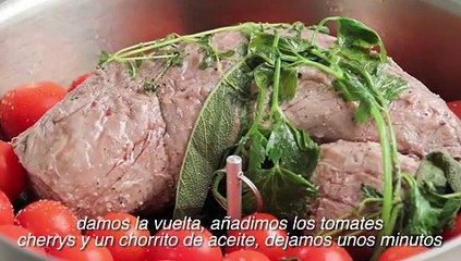 100 Filete de terner al vapor