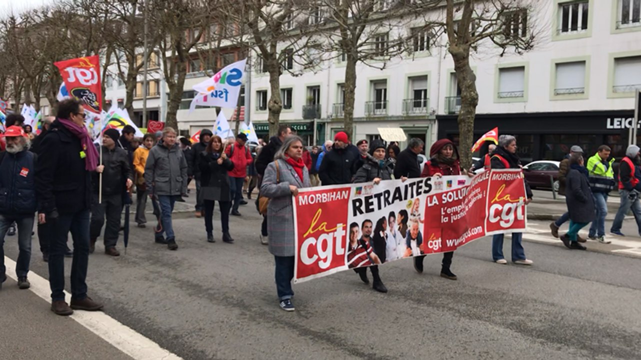 Manifestation contre la réforme des retraites