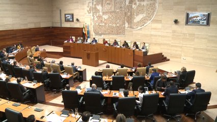 La Asamblea de Extremadura celebra pleno ordinario