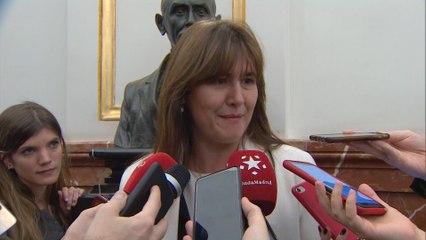Borràs replica a En Comú que apoyó un mediador en el Parlament