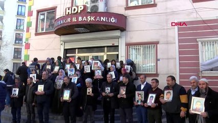 Diyarbakır hdp önündeki eylemde 171'inci gün