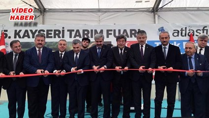 (20 Şubat 2020) 15. KAYSERİ TARIM FUARI AÇILDI