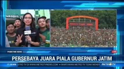 Persebaya Juara Piala Gubernur Jatim 2020