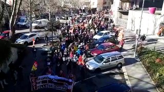 Manifestation à Annecy