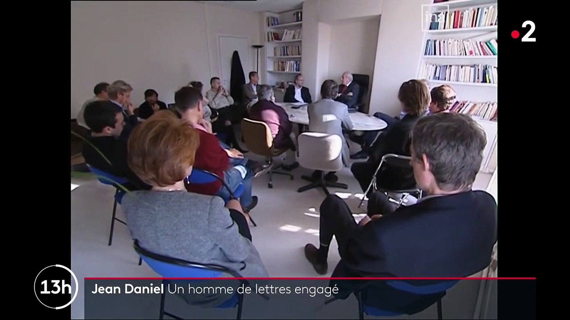 Mort de Jean Daniel : le journaliste et fondateur du "Nouvel Observateur"  s'est éteint - Vidéo Dailymotion