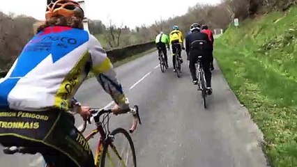 Sortie de samedi 15, seconde ascension du col du Moulin Blanc (extrait).