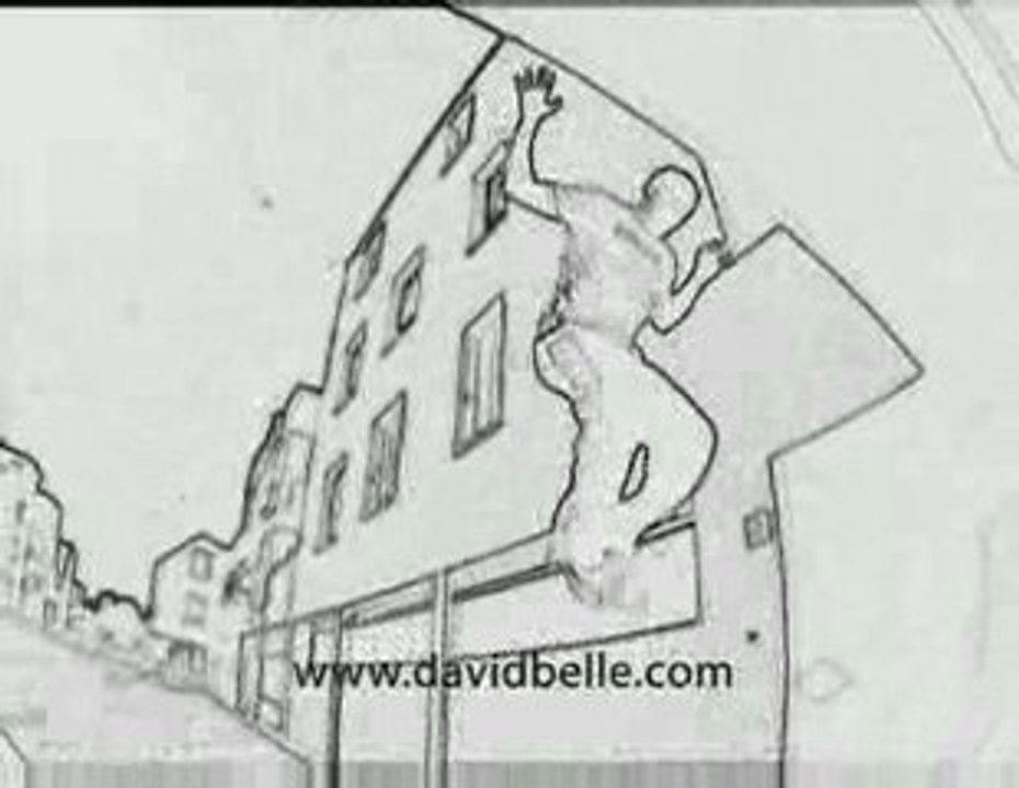 Parkour david belle dessin bont