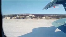 - Rus uçağının düşme anı saniye saniye görüntülendi