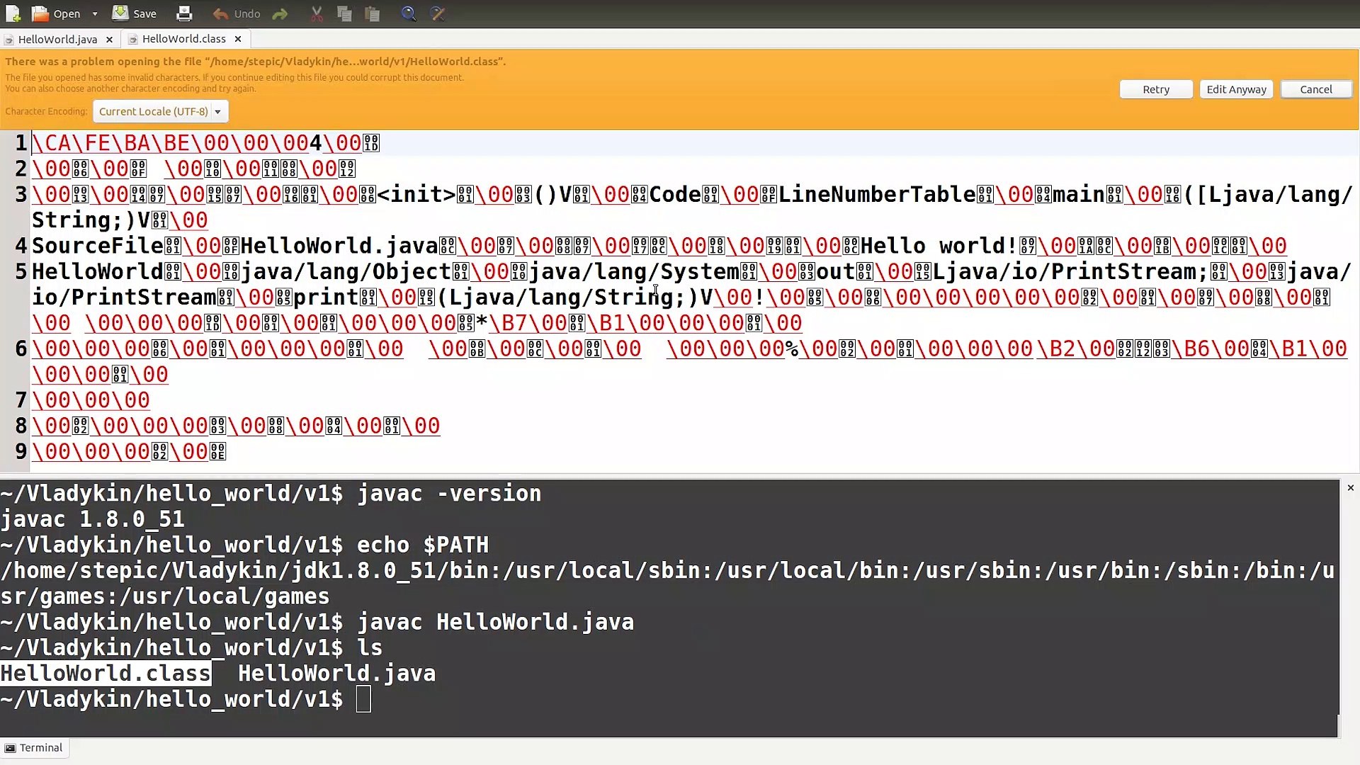 ⁣02 - Java. Первый контакт — Hello World