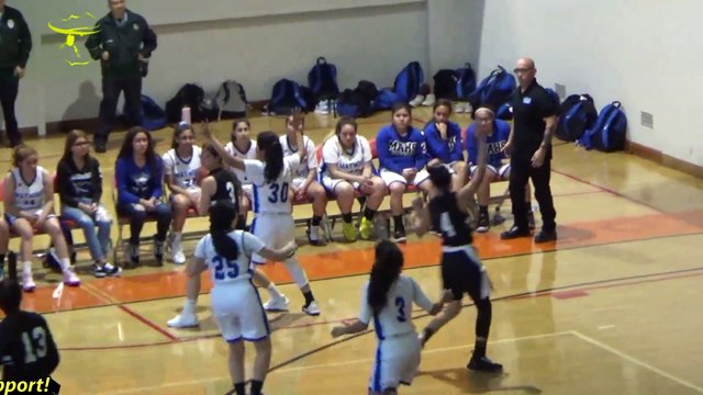 Animo De La Hoya Boxers vs. at Maywood Academy Nighthawks Girls Basketball City Div 4 2-18-20