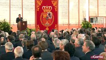 El rey Felipe VI ha presidido  la entrega de los Premios Taurinos y Universitarios de la Real Maestranza de Caballería de Sevilla