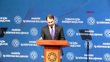 Mardin bakan albayrak, iş dünyası buluşması programı'nda konuştu-1