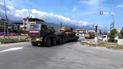 Suriye sınırına obüs sevkiyatı