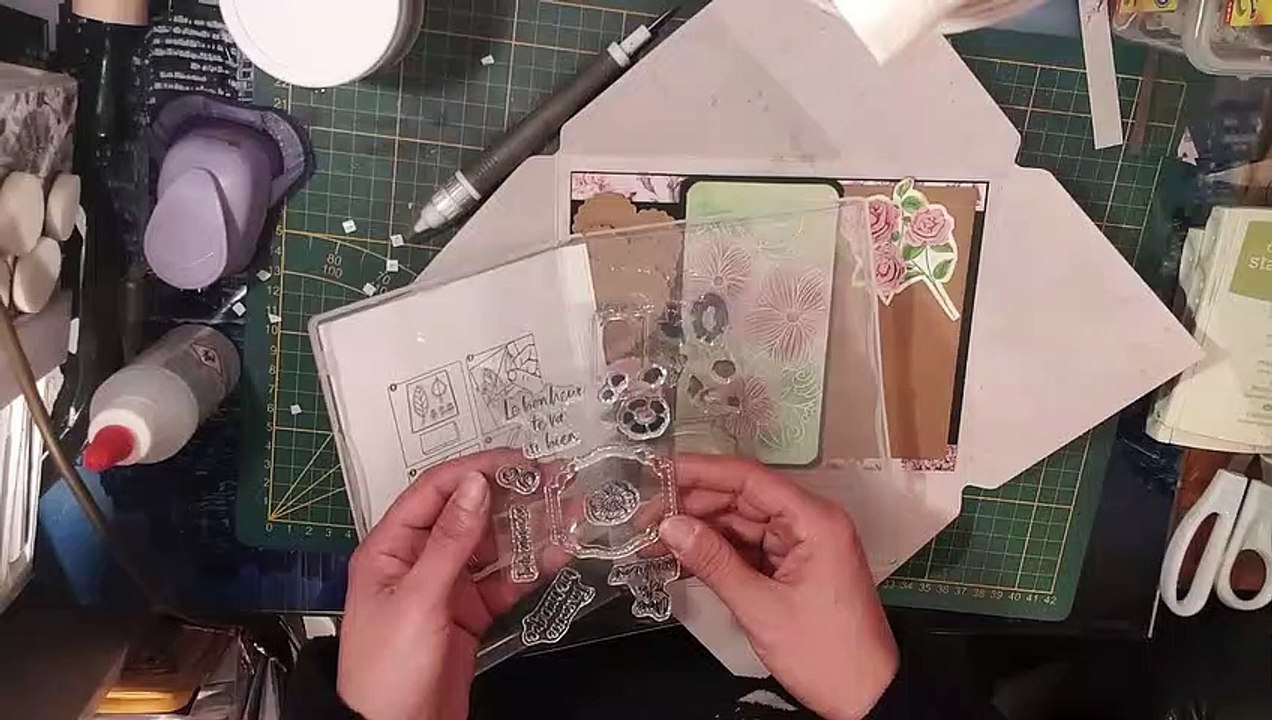 #TUTO Carte fête des grand-mères Matériel ACTION