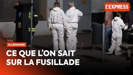 Allemagne : ce que l'on sait de la double fusillade qui a fait neuf morts