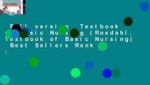 Full version  Textbook of Basic Nursing (Rosdahl, Textbook of Basic Nursing)  Best Sellers Rank :