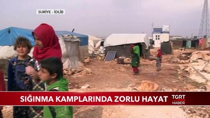 Sığınma Kamplarında Zorlu Hayat