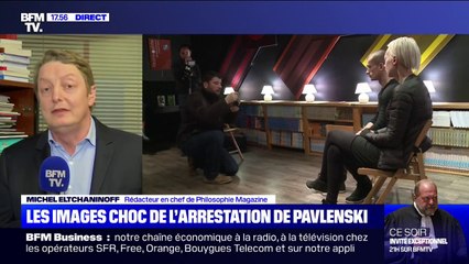 Michel Eltchaninoff (Philosophie Magazine): "C'est évident que Pavlenski n'a pas pu monter ce site internet seul"