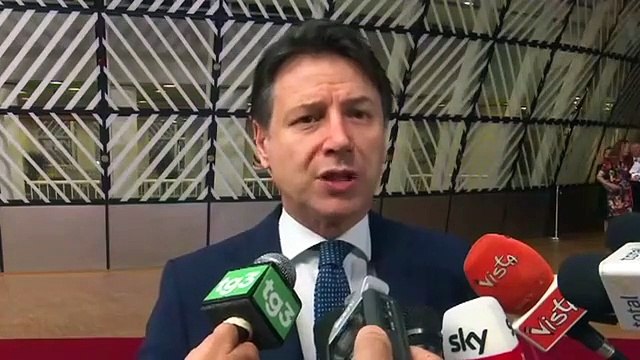 Bruxelles - Punto stampa del Presidente Conte (20.02.20)