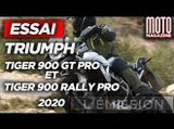 TRIUMPH TIGER 900 GT PRO & RALLY PRO - ESSAI MOTO MAGAZINE