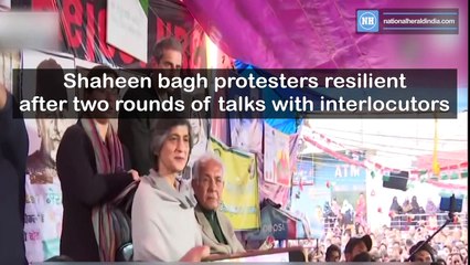 Shaheen bagh protesters resilient after two rounds of talks with interlocutors