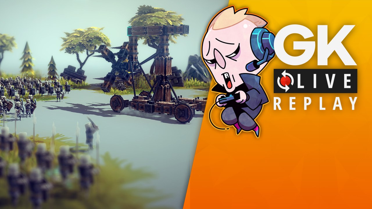 [GK Live Replay] Cours de génie militaire sur Besiege avec Gautoz da Vinci