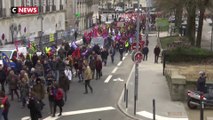 Réforme des retraites : les manifestants nantais ne baissent pas les bras