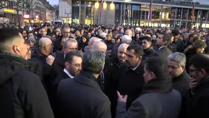 Almanya Cumhurbaşkanı Frank-Walter Steinmeier olay yerinde konuştu