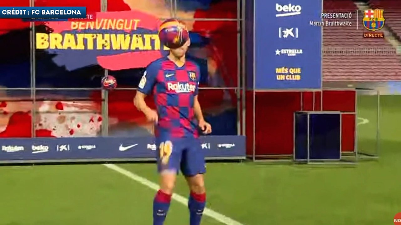 Barça : les jongles fantasques de Martin Braithwaite