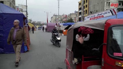 إصرار على تحقيق المطالب.. والمتظاهرون يرفعون شعار السلمية رغم المندسين